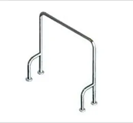 Suporte de Apoio Fixo para Piso em U